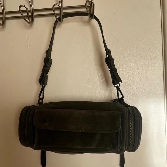 Zara Olive Green Mini Bag - Picture 2 of 8